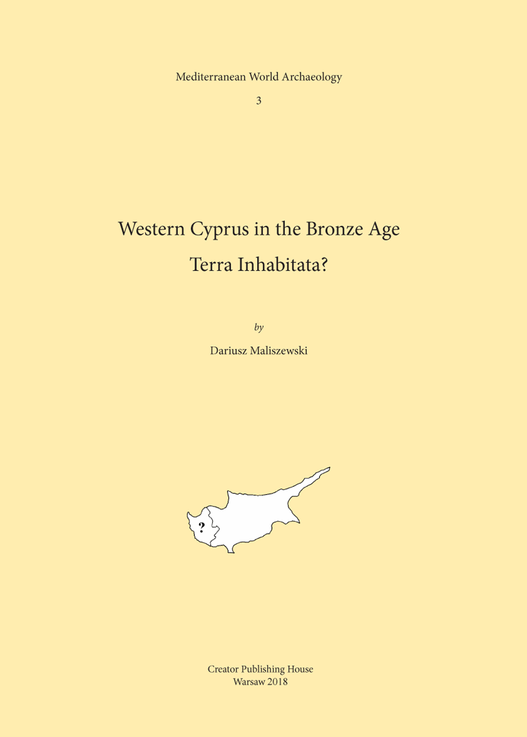 Western Cyprus in the Bronze Age