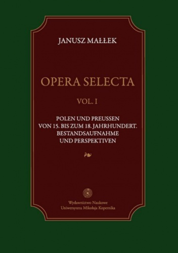 Opera Selecta, vol. I